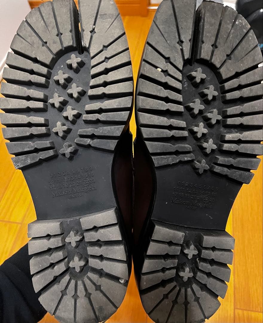 メゾンマルジェラ タビローファー　ブラウン　サイズ39