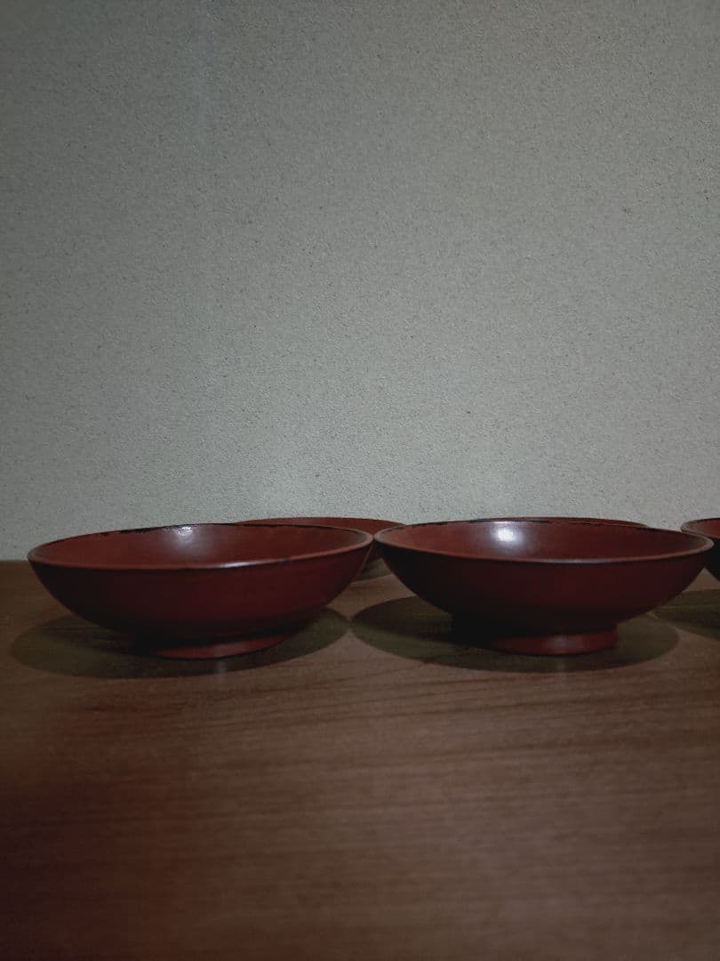 桃山〜江戸初期 根来椀 五客 合鹿椀 浄法寺 秀衡椀 漆器