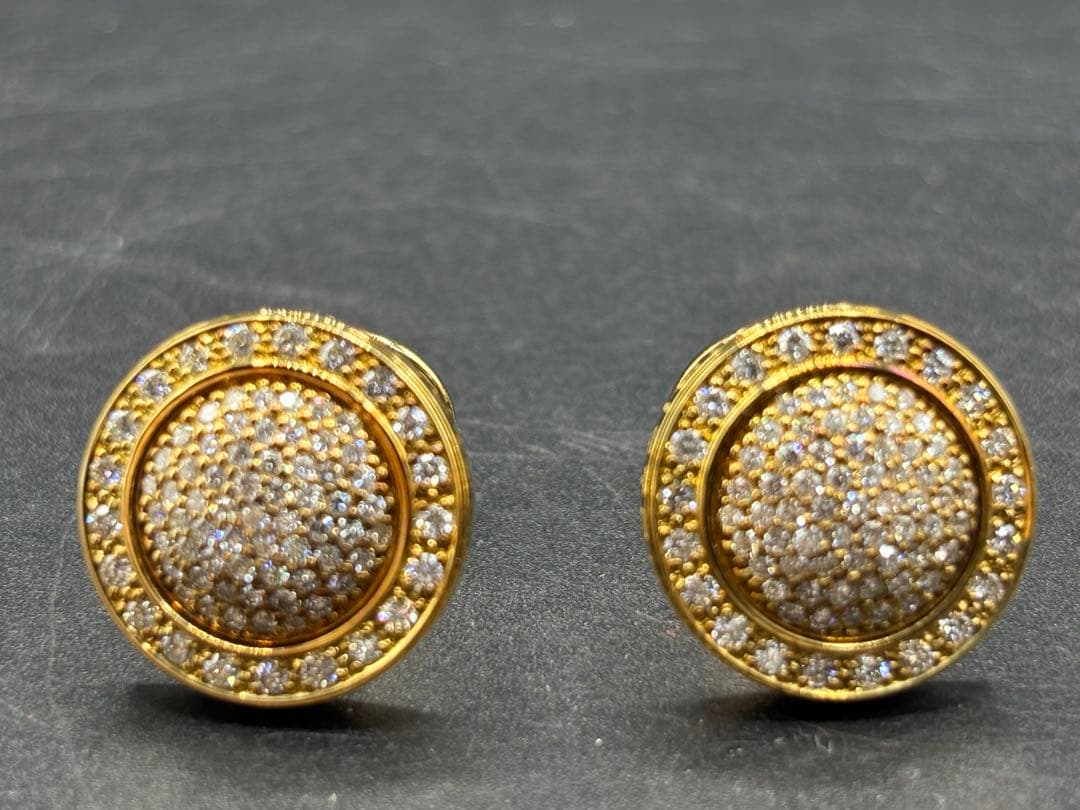 金メッキ カフリンクス 2ペア