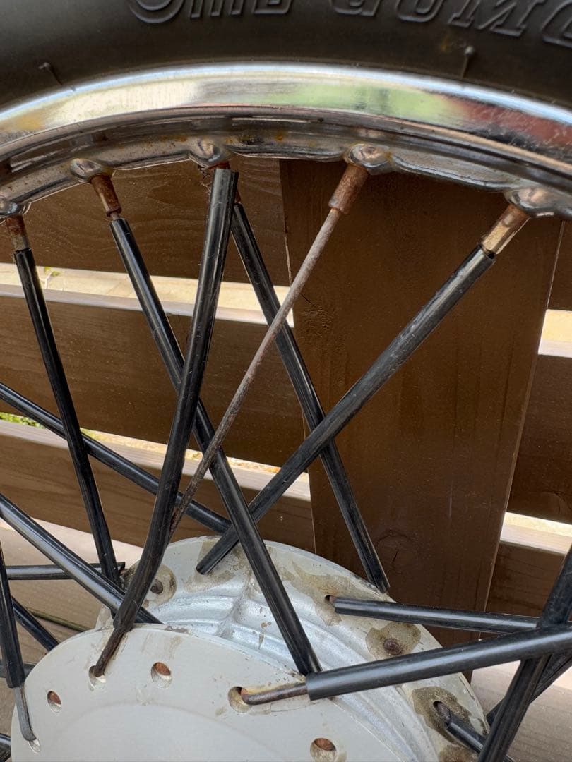 スーパーカブ 17インチ FRホイール 2本セットC50