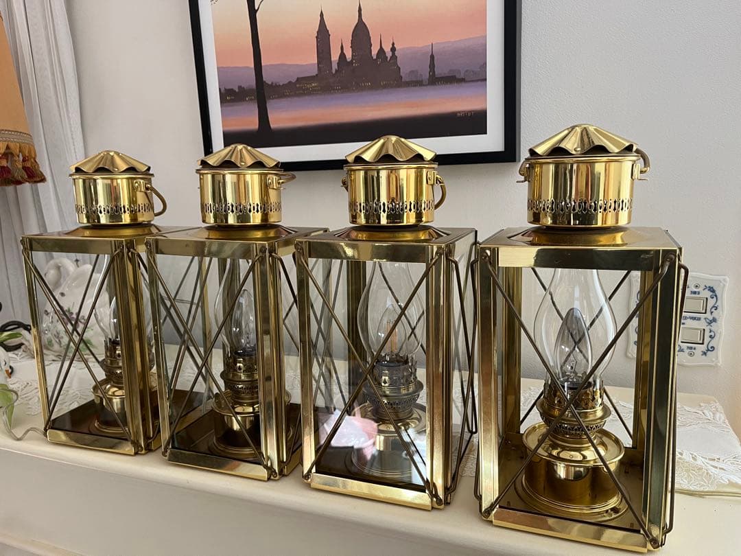 DEN HAAN ROTTERDAM デンハーロッテルダム 真鍮 船舶燈ランプ②