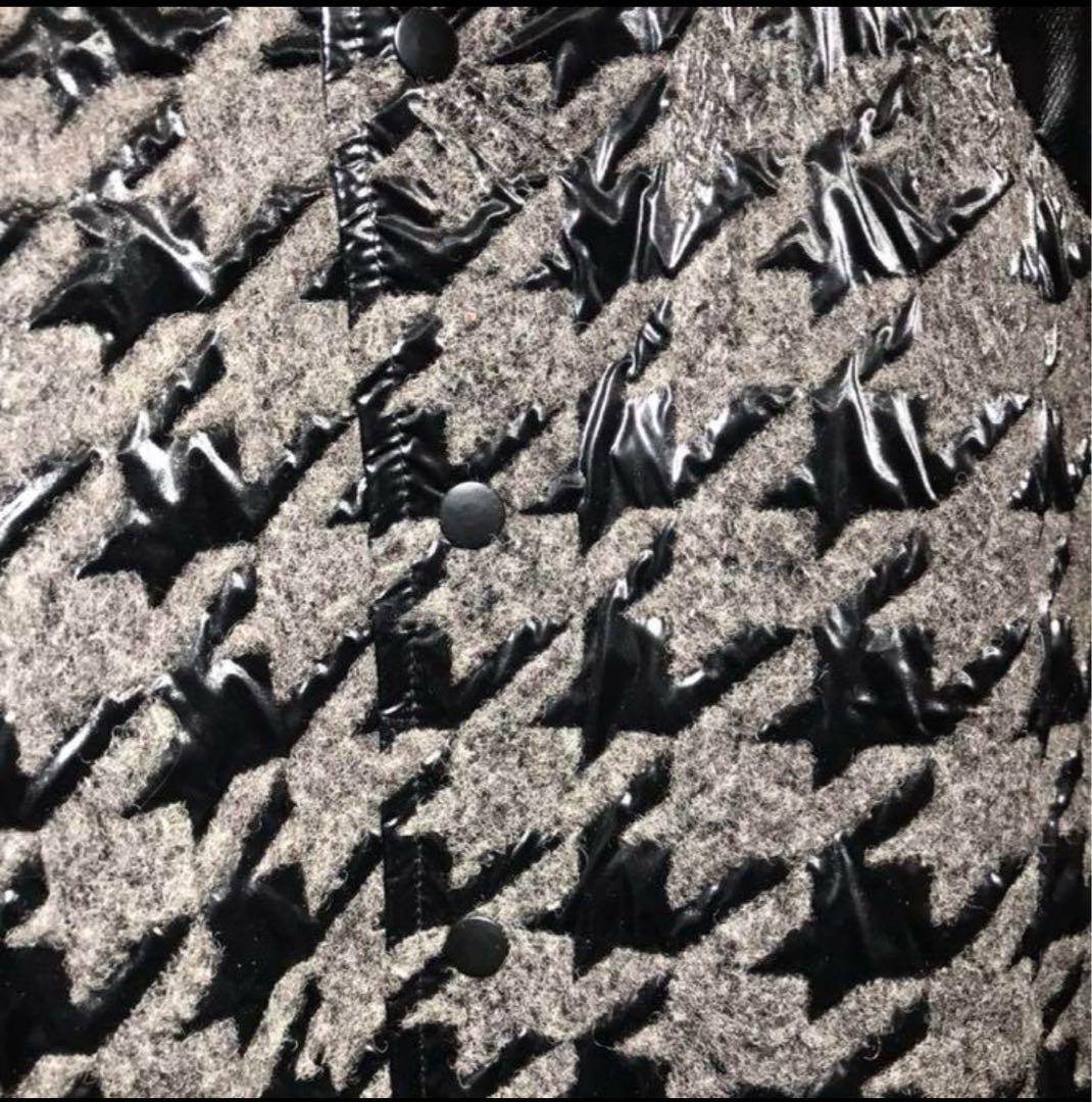 酸*素様 yaponskii ヤポンスキー ボンバージャケット 千鳥格子 siz