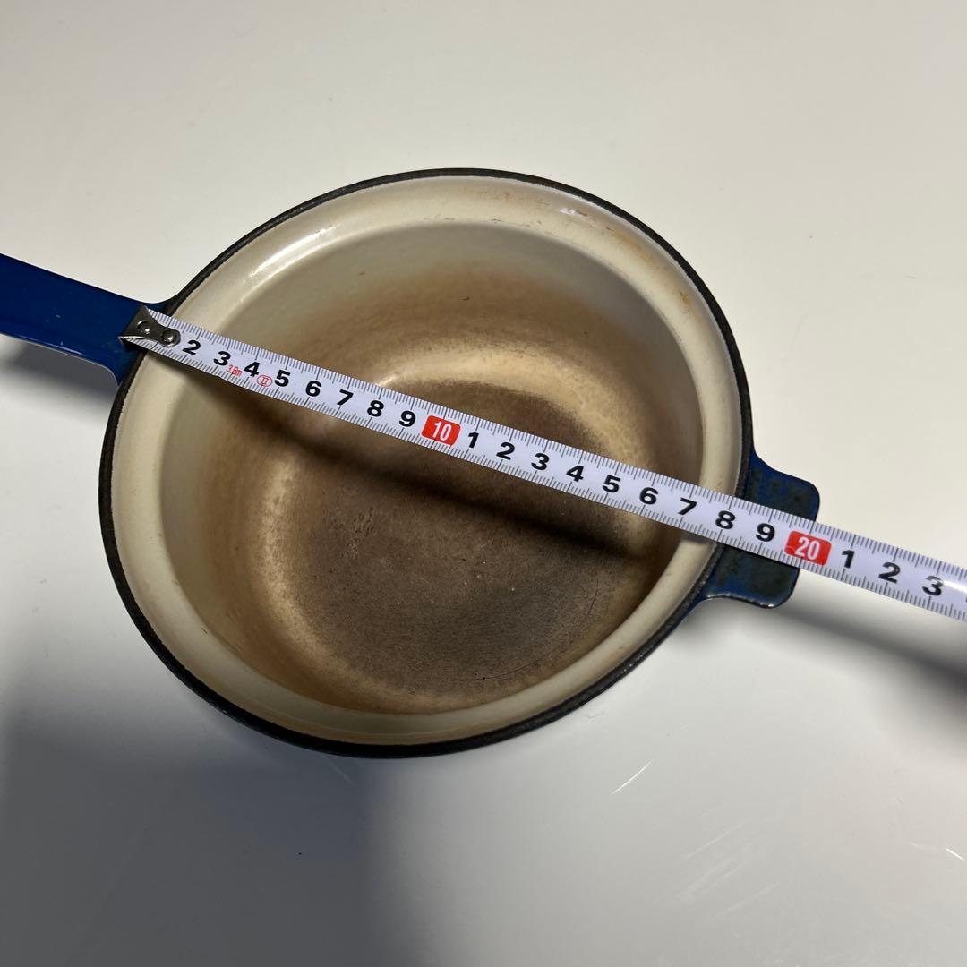 廃盤　ル・クルーゼ　レア　水色マルチファンクション18cm ソースパン