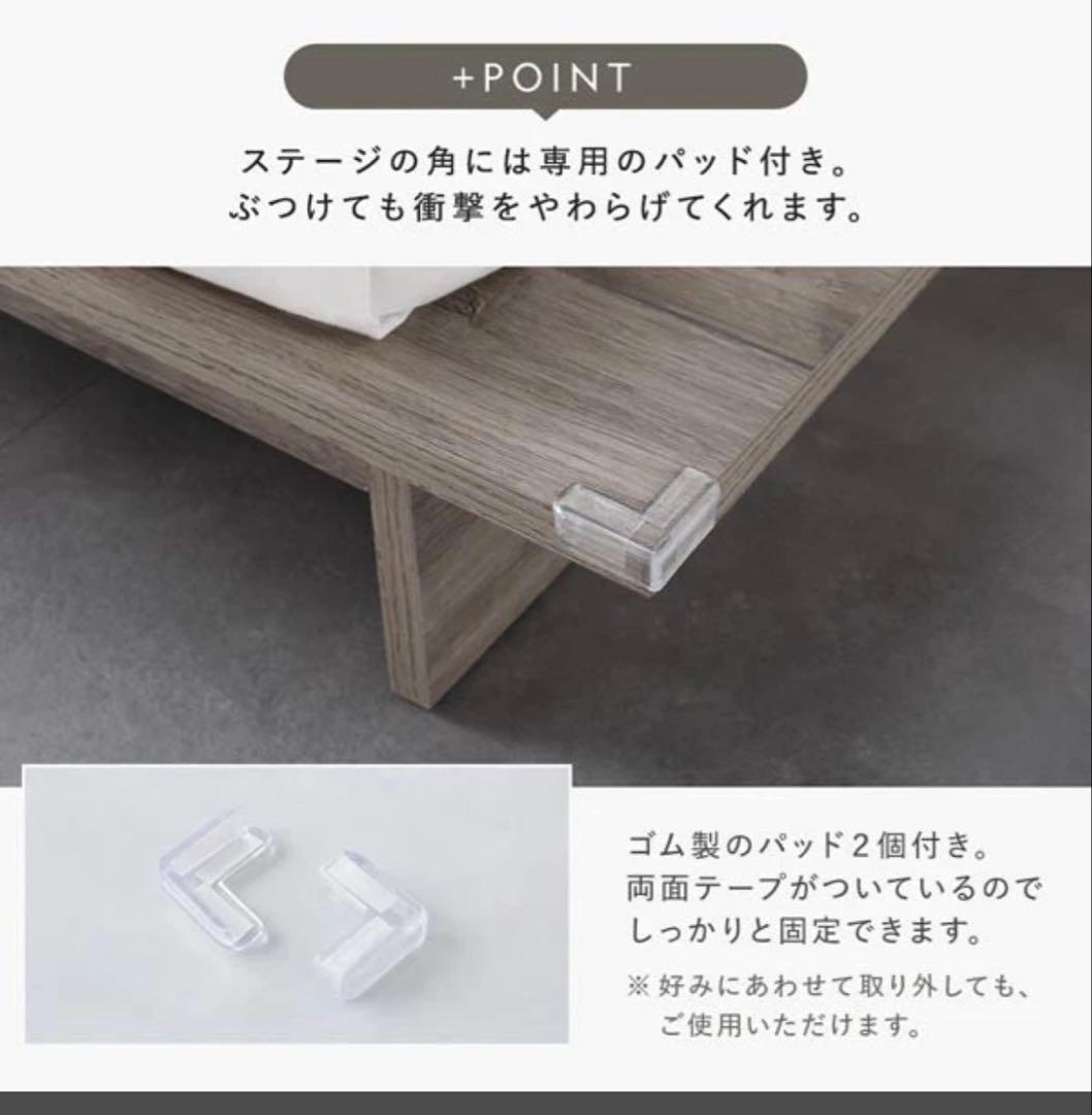 新品未開封 フレーム&マットレスセット/すのこベッド ナチュラル/シングル