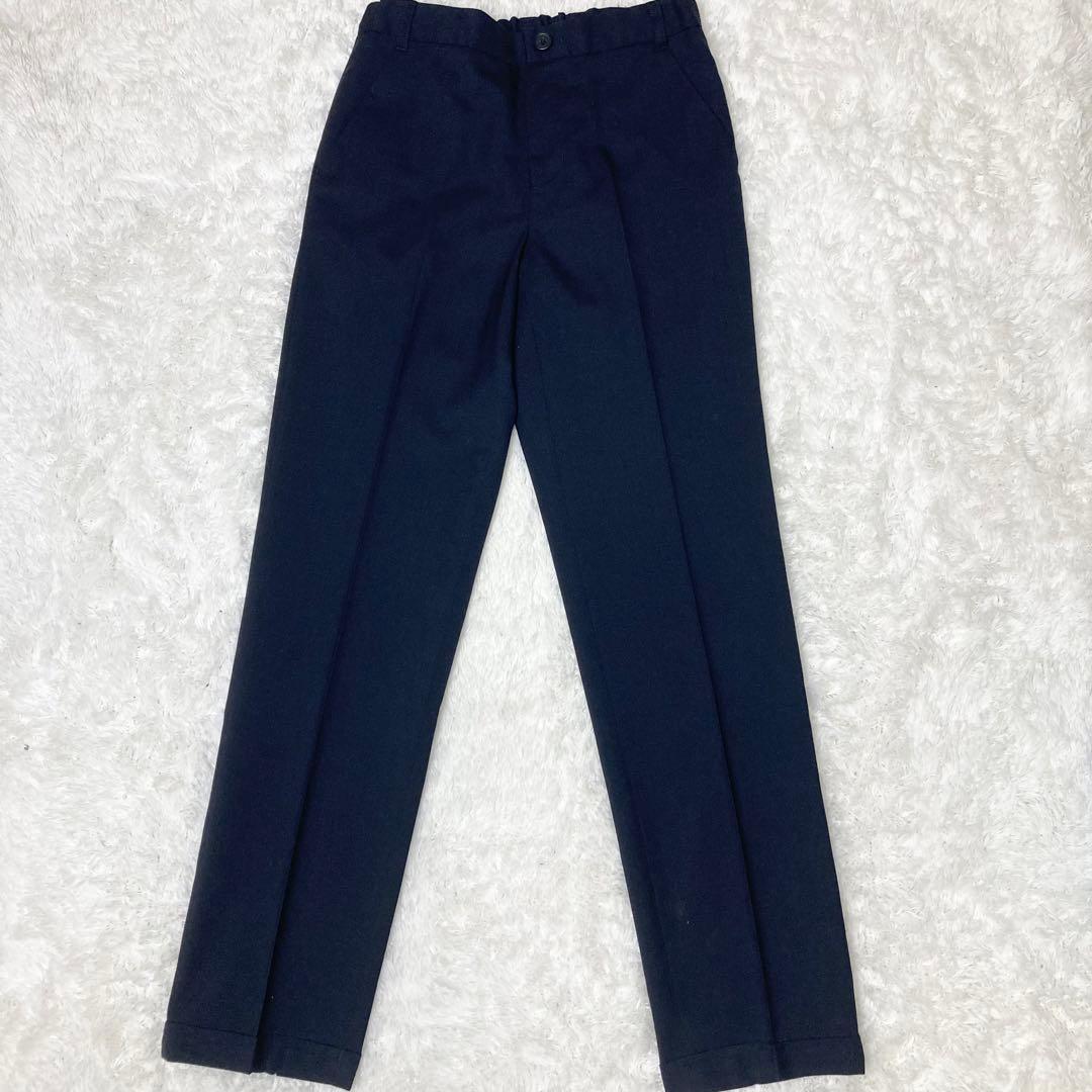 美品✨グリーンレーベルリラクシング　セットアップスーツ　3点セット　紺ブレ