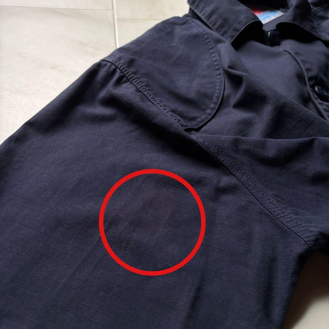 【激レアステーキタグ/日本製】 テンダーロイン カバーオール 無地 ネイビー L