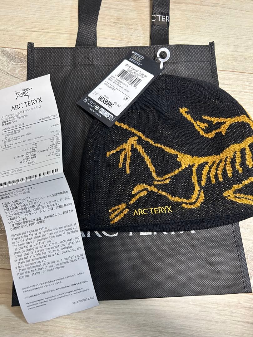 ARC'TERYX アークテリクス　ビーニー　バードヘッドトーク　ニット帽