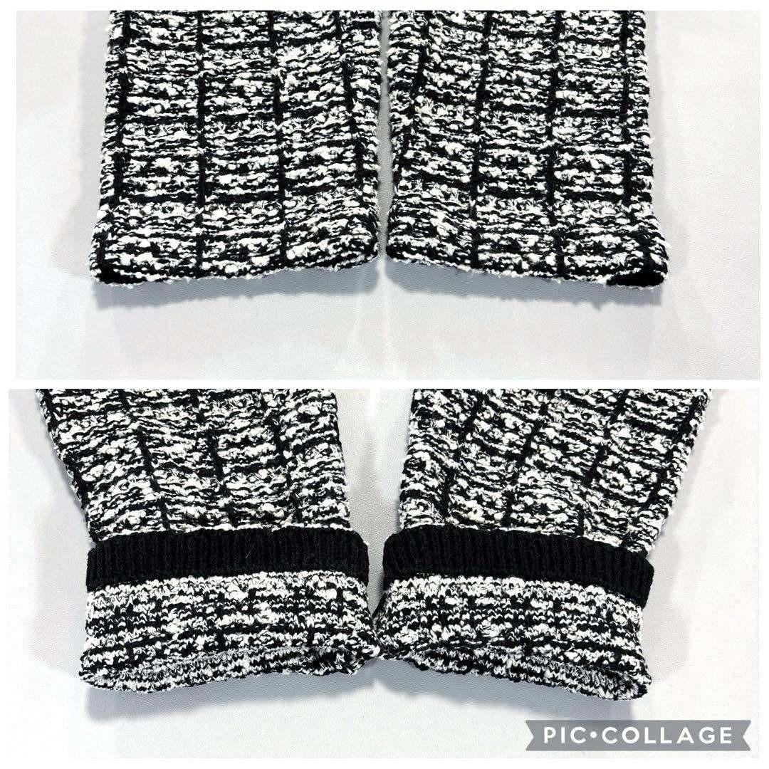 北欧、暮らしの道具店　カジュアルも、きちんとも　ノーカラー　ツイードジャケット