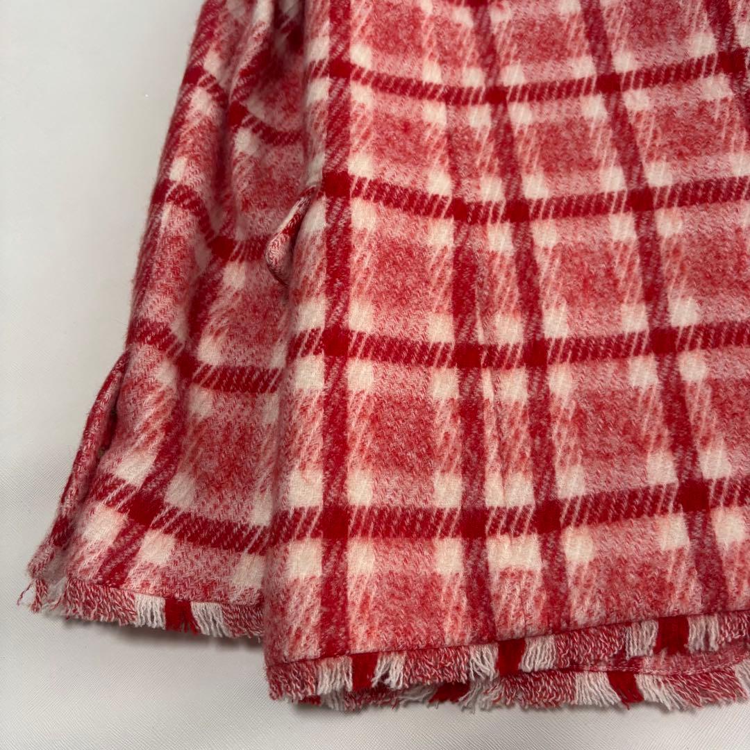 ツルバイマリコオイカワ　ツイードジャケット　チェック