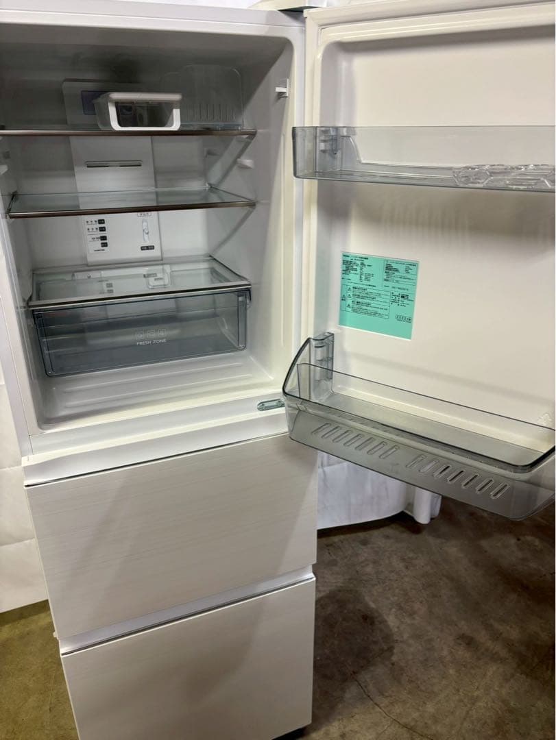 Haier 3ドア冷蔵庫 JR-CV29A 2022年製 286L