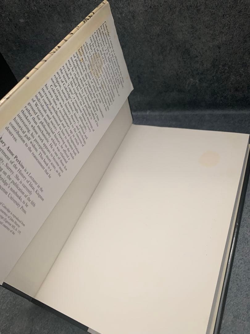 希少　COLERIDGE'S PHILOSOPHY