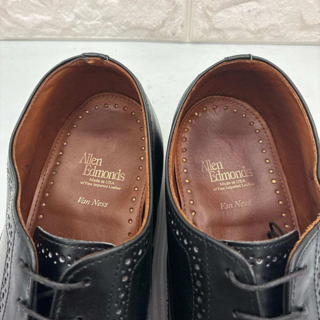 【美品・希少サイズ】アレンエドモンズ ストレートチップ van ness 32