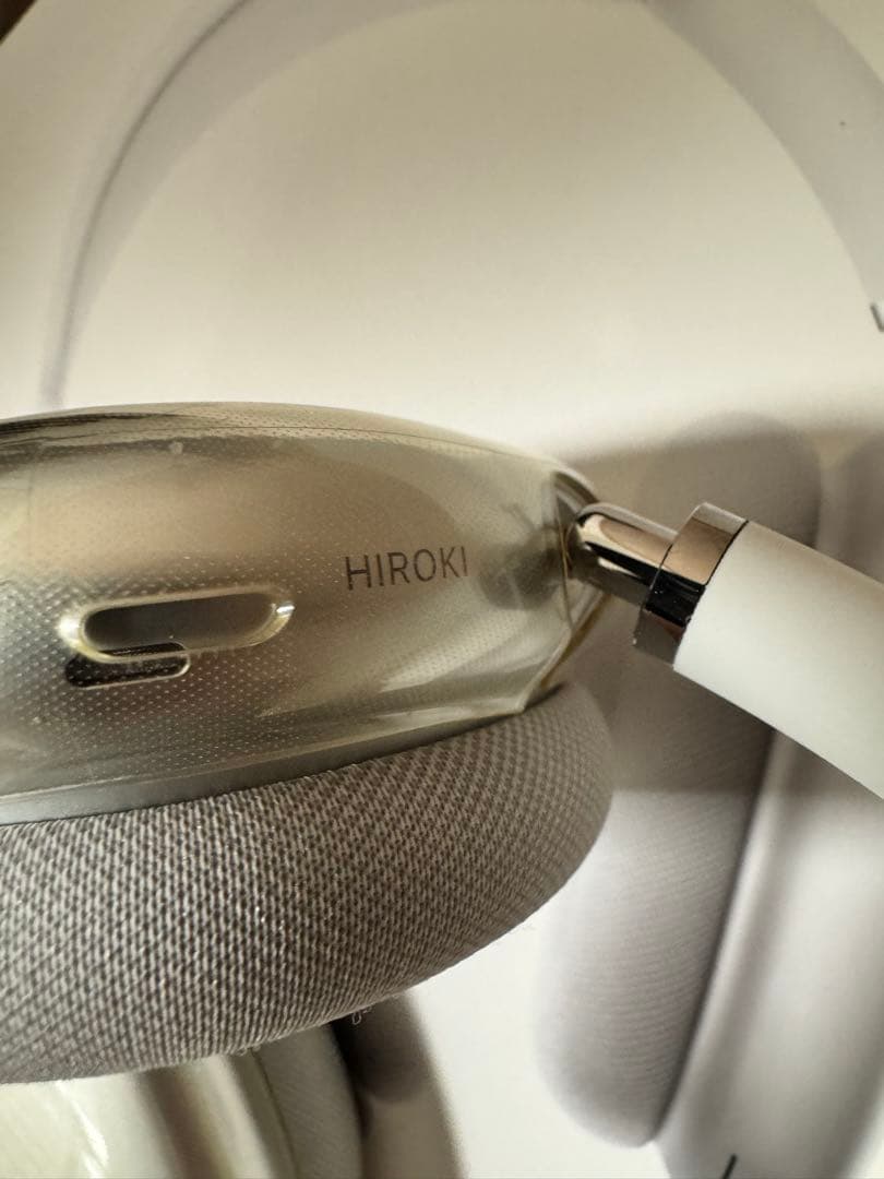 Apple AirPods Max シルバー　正規品　イヤーパッドほぼ新品