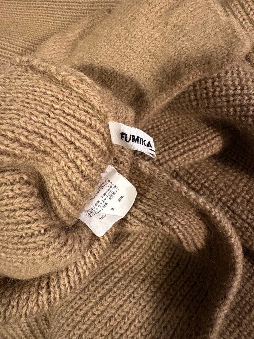 フミカウチダfumika uchida マフラーグローブ ストール