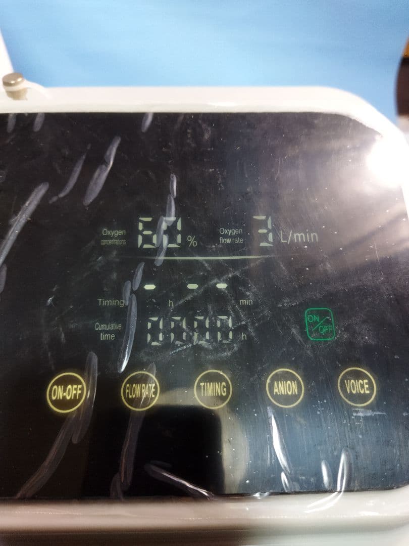 家庭用 小型酸素発生器 YY-11 未使用 通電OK 酸素濃縮器 難あり