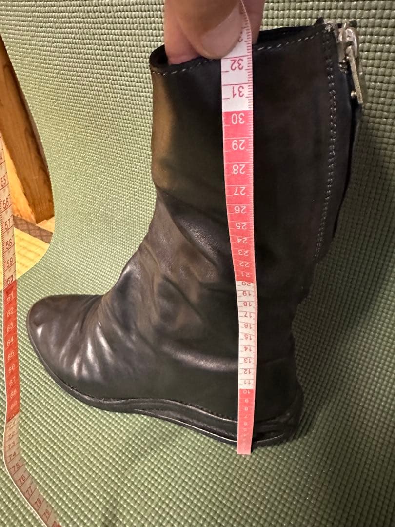 キャロル・クリスチャン・ポエル Uソール スパイラルジップブーツ