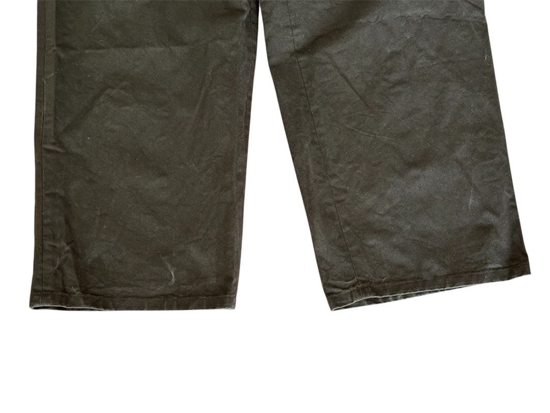 パンツ OVY One Tuck Wide Chino Pants (black)