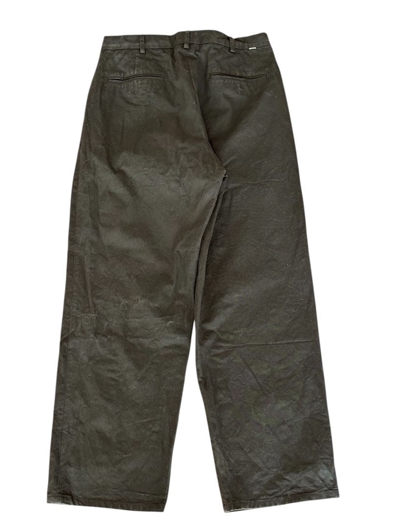 パンツ OVY One Tuck Wide Chino Pants (black)