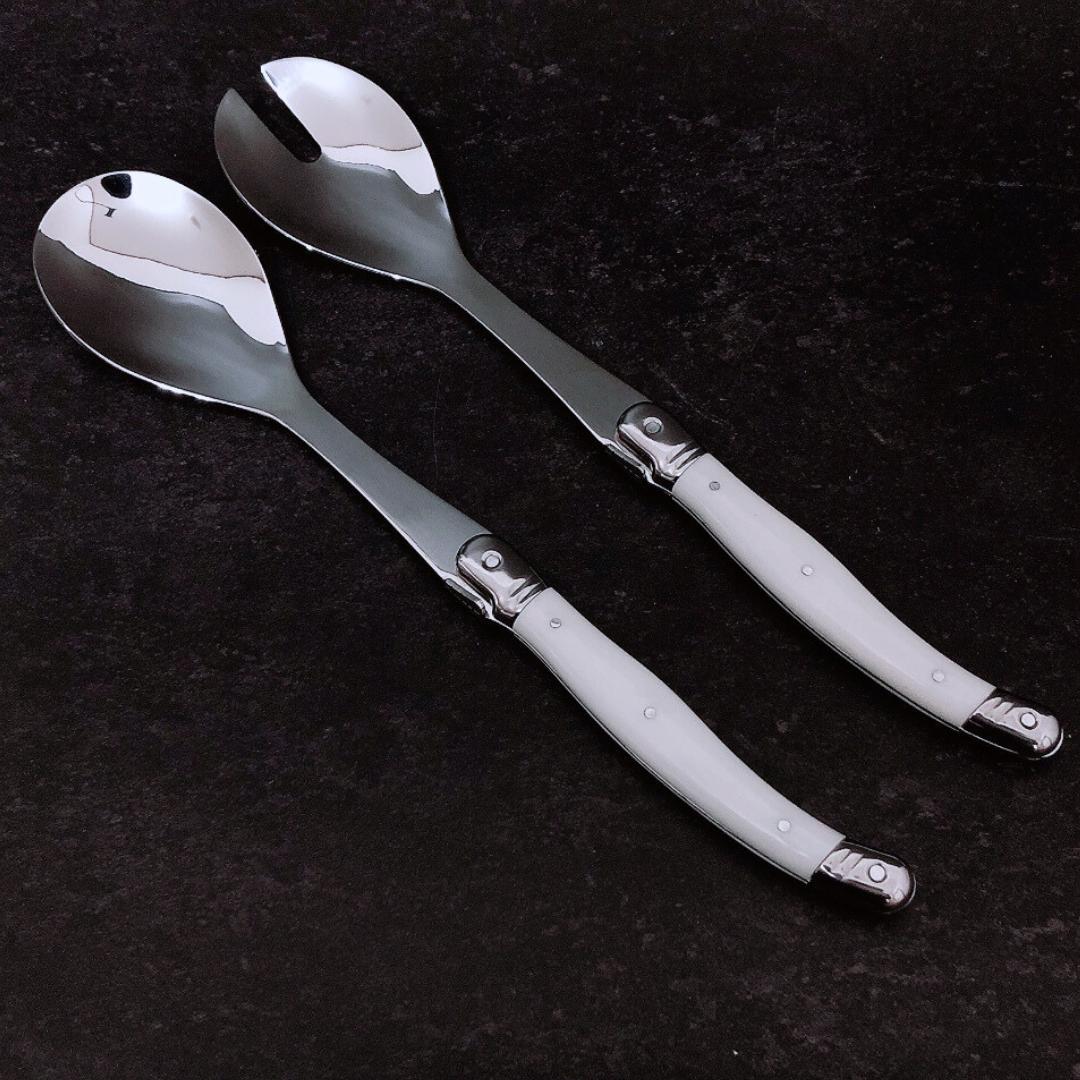 【専用出品】LAGUIOLE ラギオール カトラリー 34本セット ホワイト 白