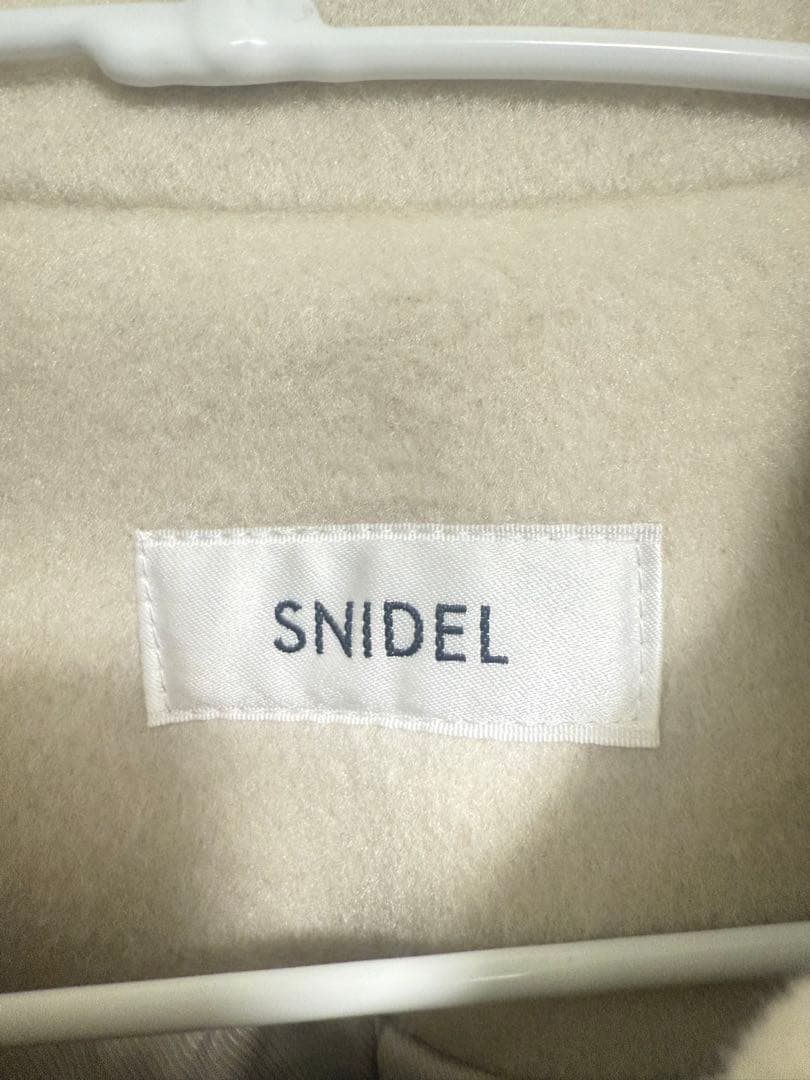 SNIDEL スナイデルステンカラーメタルボタンジャケット アイボリー