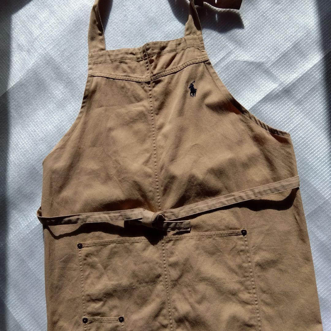 RALPH LAUREN　ウォッシュチノエプロン　 ラルフローレンチノ　エプロン