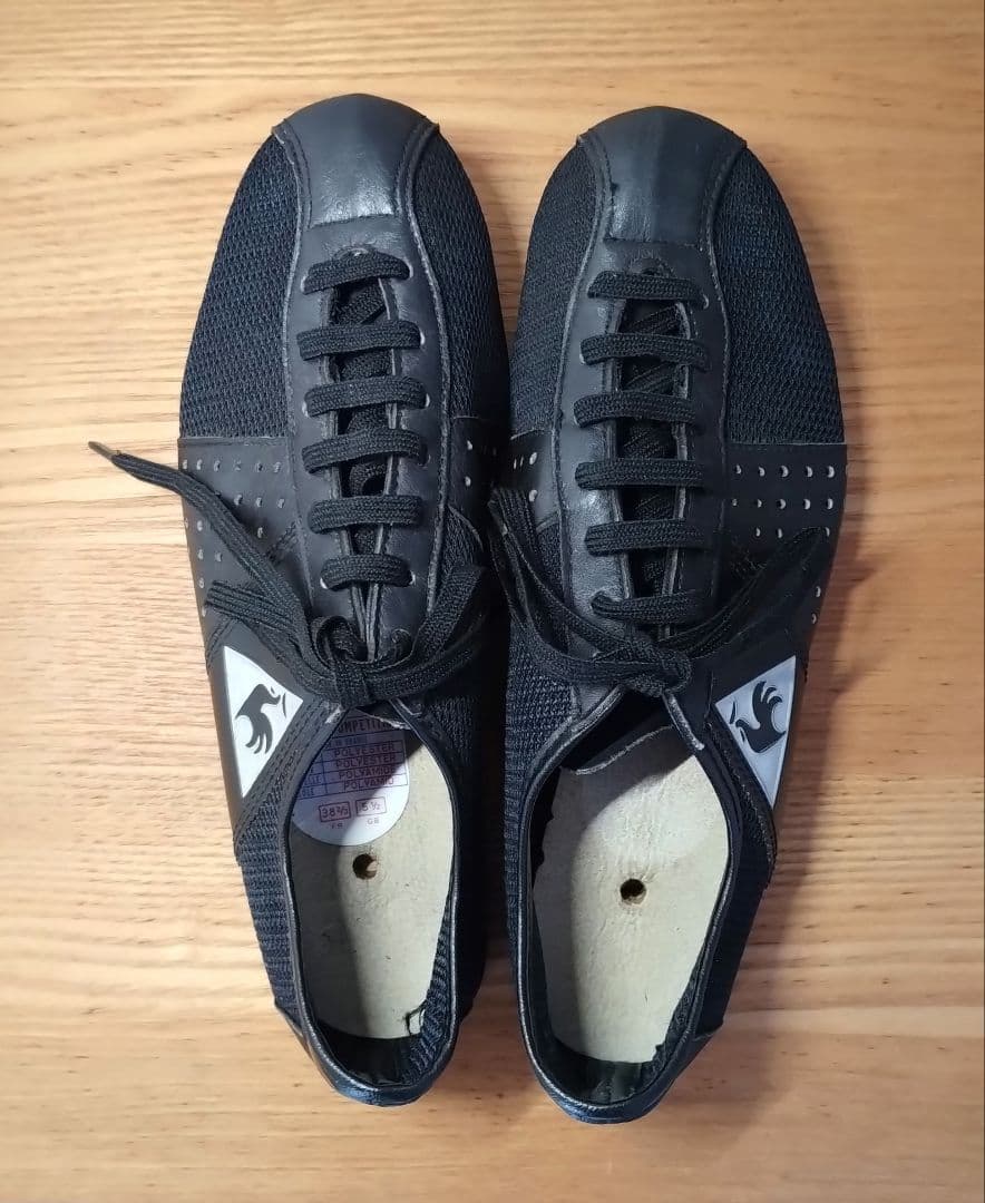 le coq sportif ビンテージ・サイクリングシューズ約24センチ