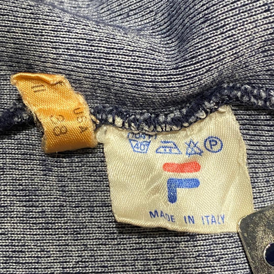80’s FILA PILE JERSEY JACKET イタリア製
