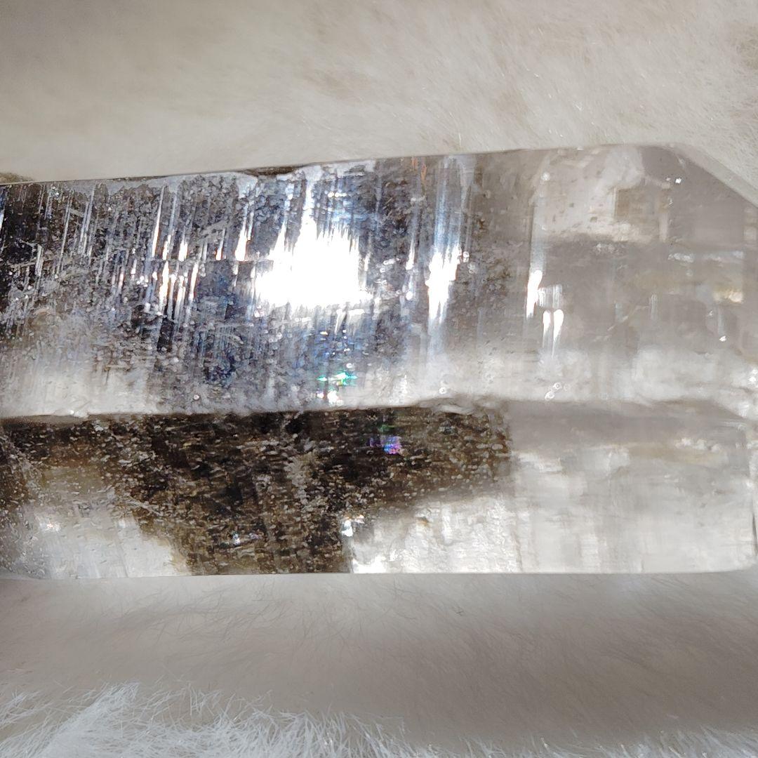 エンジェルレルムレイ✨クリスタルペンダント激レア 高波動石 高透明 虹入ガーデン