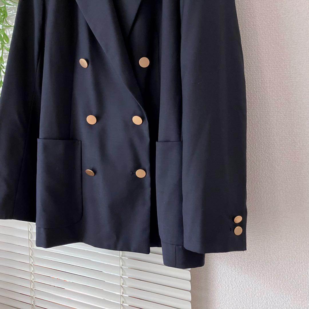 【2024】JOURNAL STANDARD ダブルフロントジャケット 36 紺