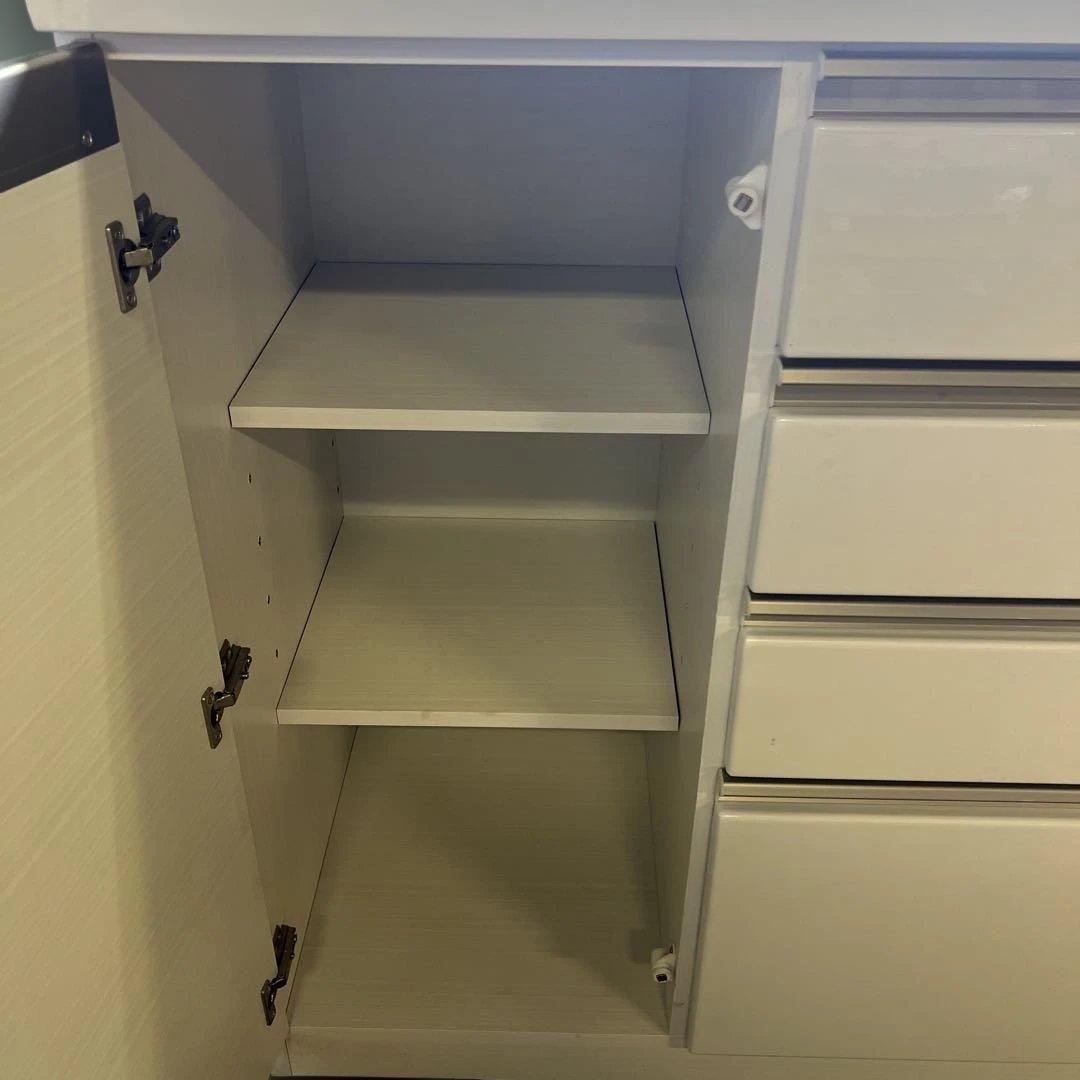 近藤産業 キッチンカウンター キッチンボード 幅約140cm