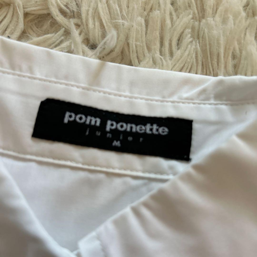 ポンポネット スーツ　ブレザー　セット　受験　卒業式　リボンなし　150 160