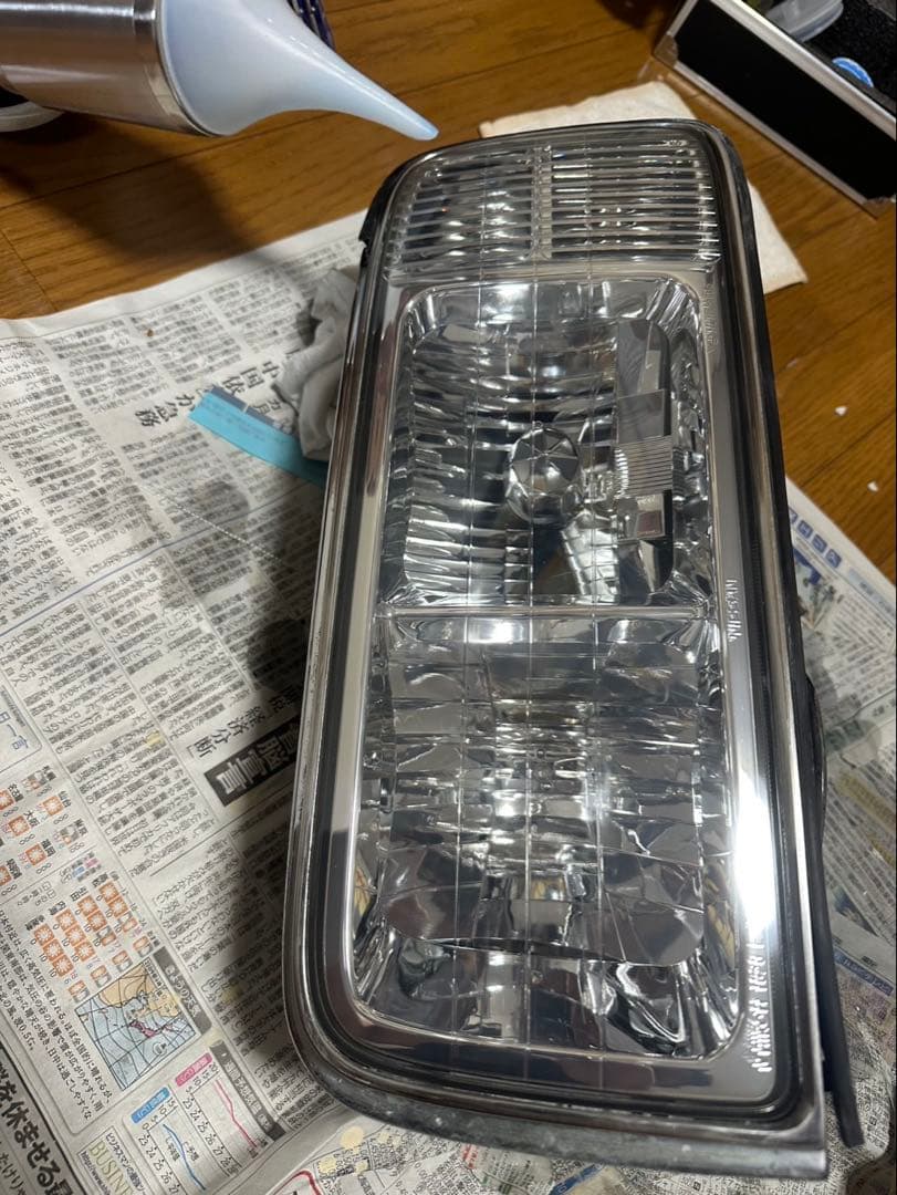 期間限定値下げ❗️G50プレジデント 後期ヘッドライト　スチーム施工中❗️