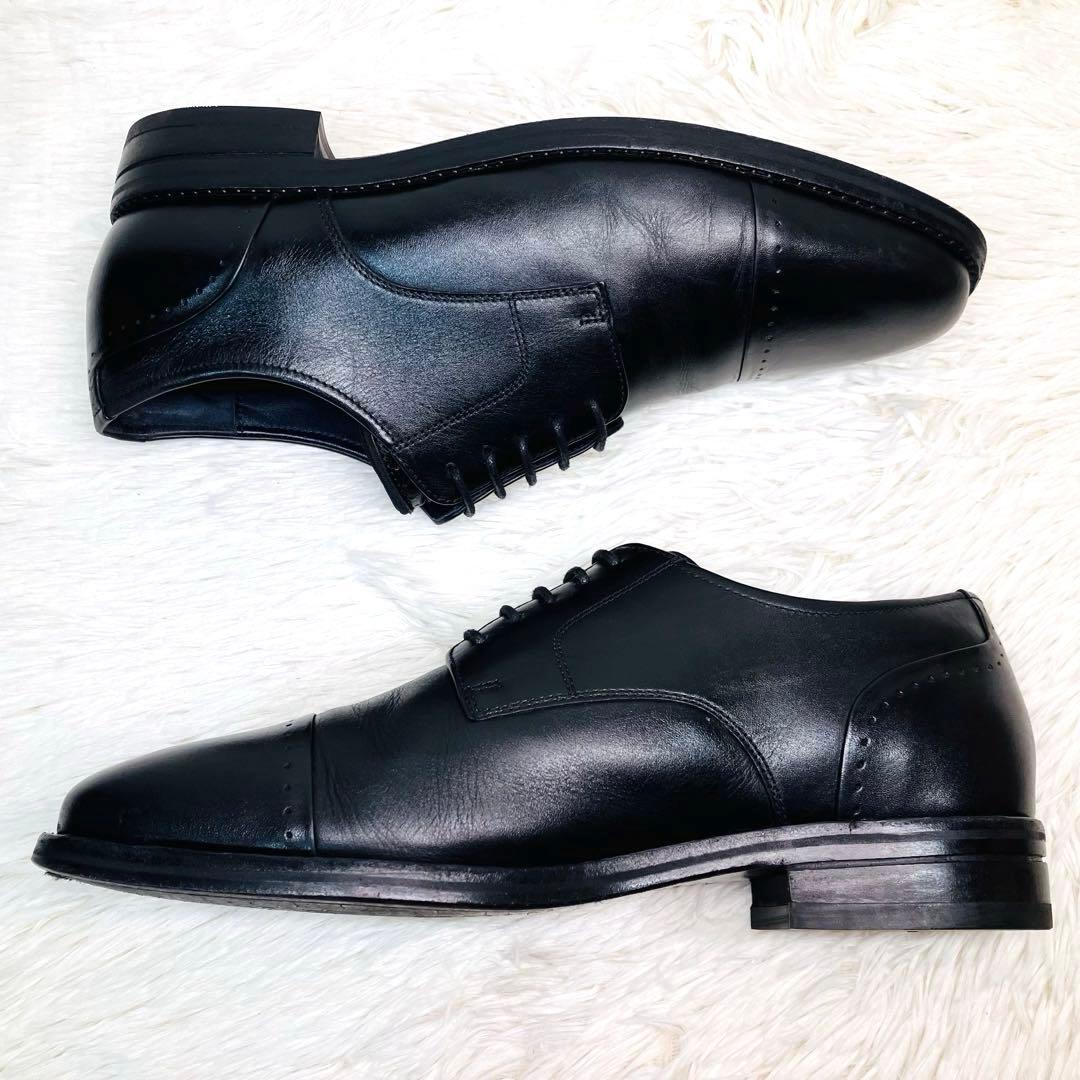 【極美品】コールハーン9Wグランド360 ストレートチップC28145 ブラック