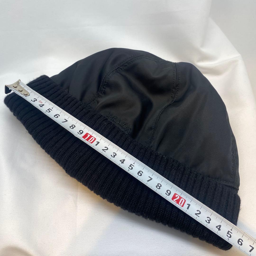 プラダ PRADA ビーニー ニット帽 ユニセックス