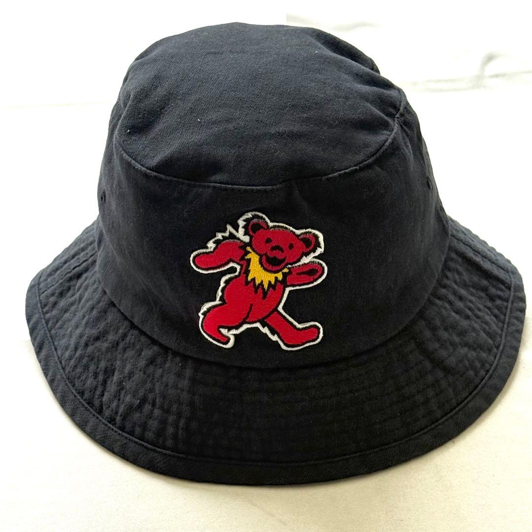 90s 当時物 グレイトフルデッド バケットハット ベア刺繍