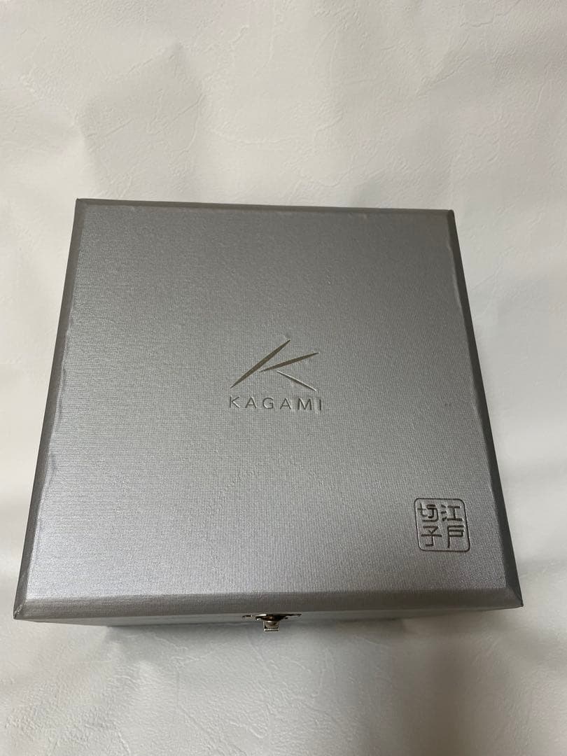 カガミクリスタル・江戸切子花瓶（木村秋男氏デザイン）