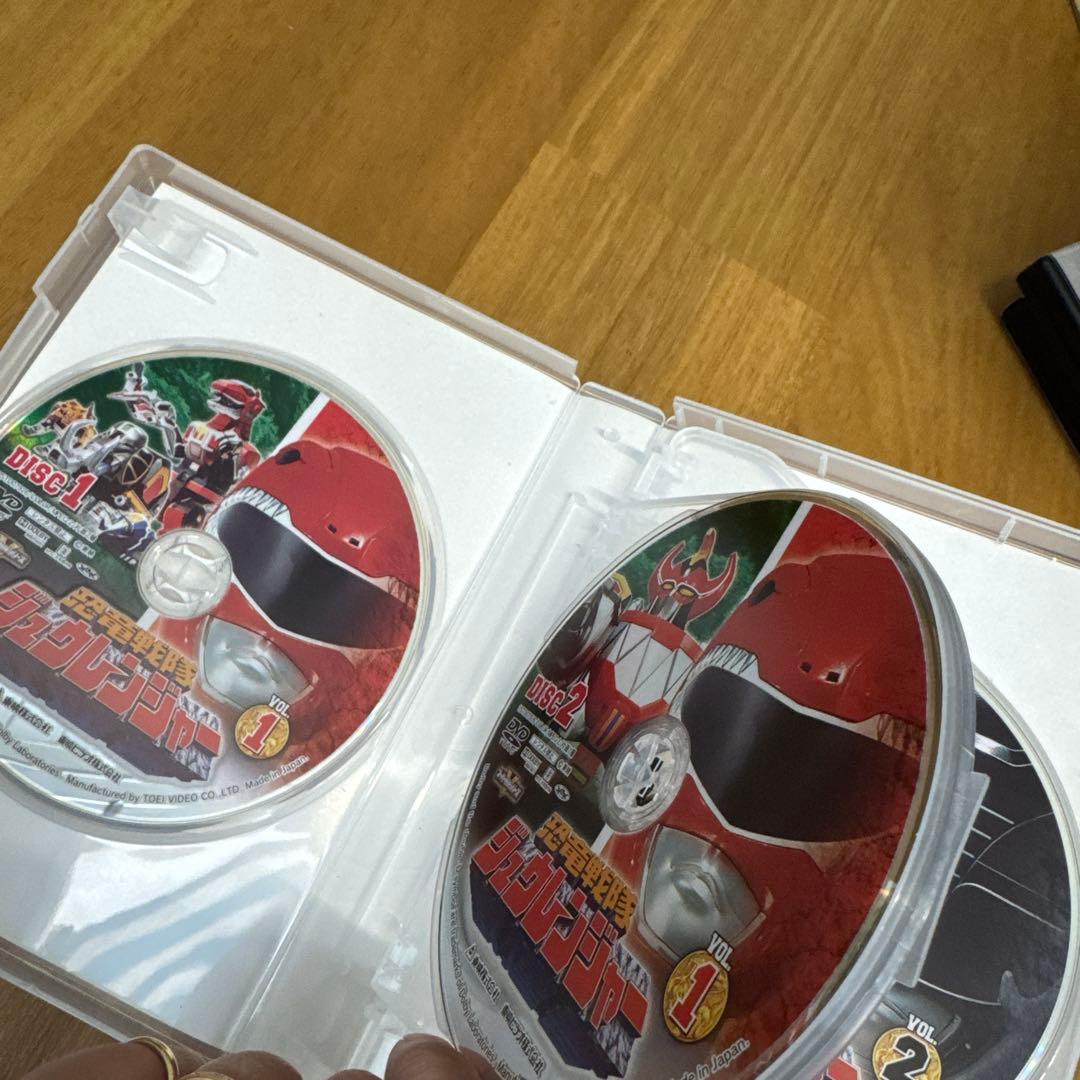 忍者戦隊ジュウレンジャー DVDコレクション　VOl.1・2