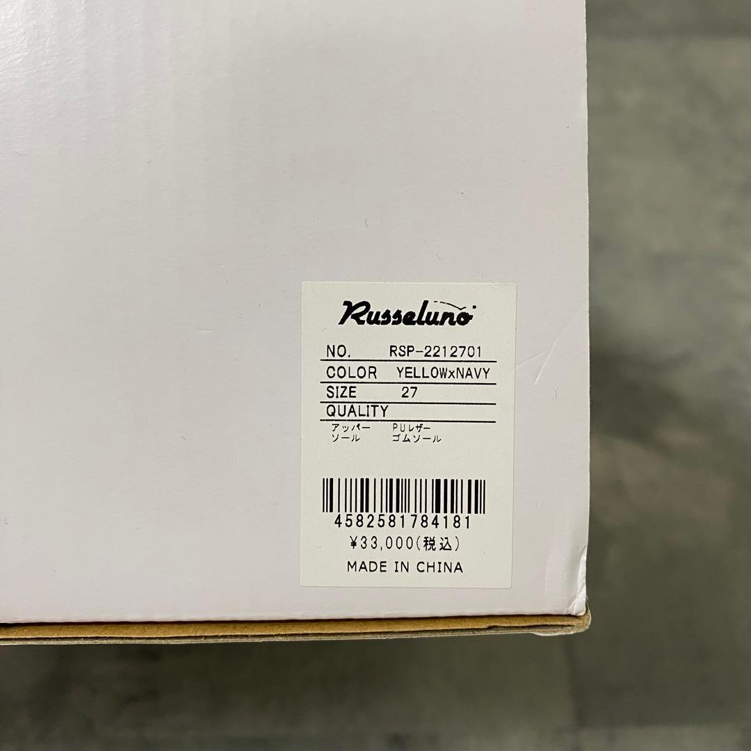 【新品】Russeluno ラッセルノ スニーカー ゴルフシューズ 27cm