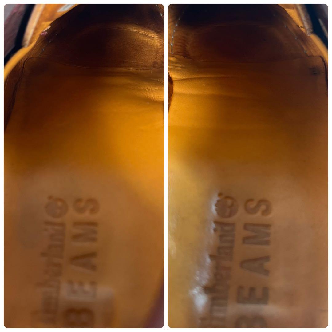 【コラボ別注】ティンバーランド×ビームス　3EYE デッキシューズ　クレイジー色