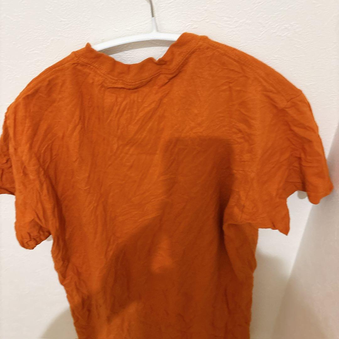 ディズニー 【S】グランピー Tシャツ オレンジ メンズ レディース シャツ