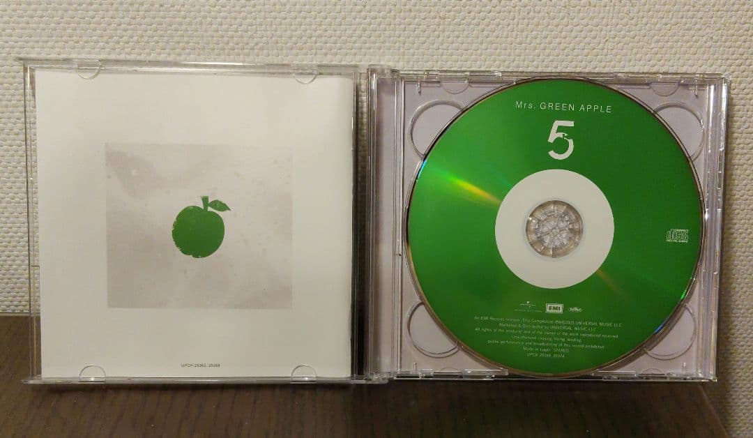 Mrs. GREEN APPLE 5 初回限定盤 CD＋DVD ミセス