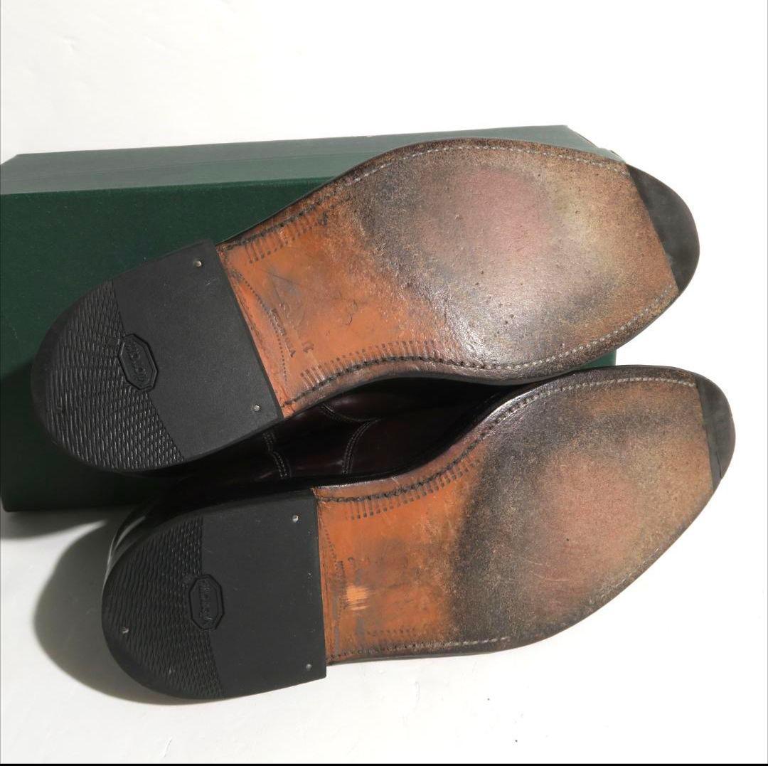 Y*J様 6 3E Alden オールデン 2210 Vチップ コードバン バー