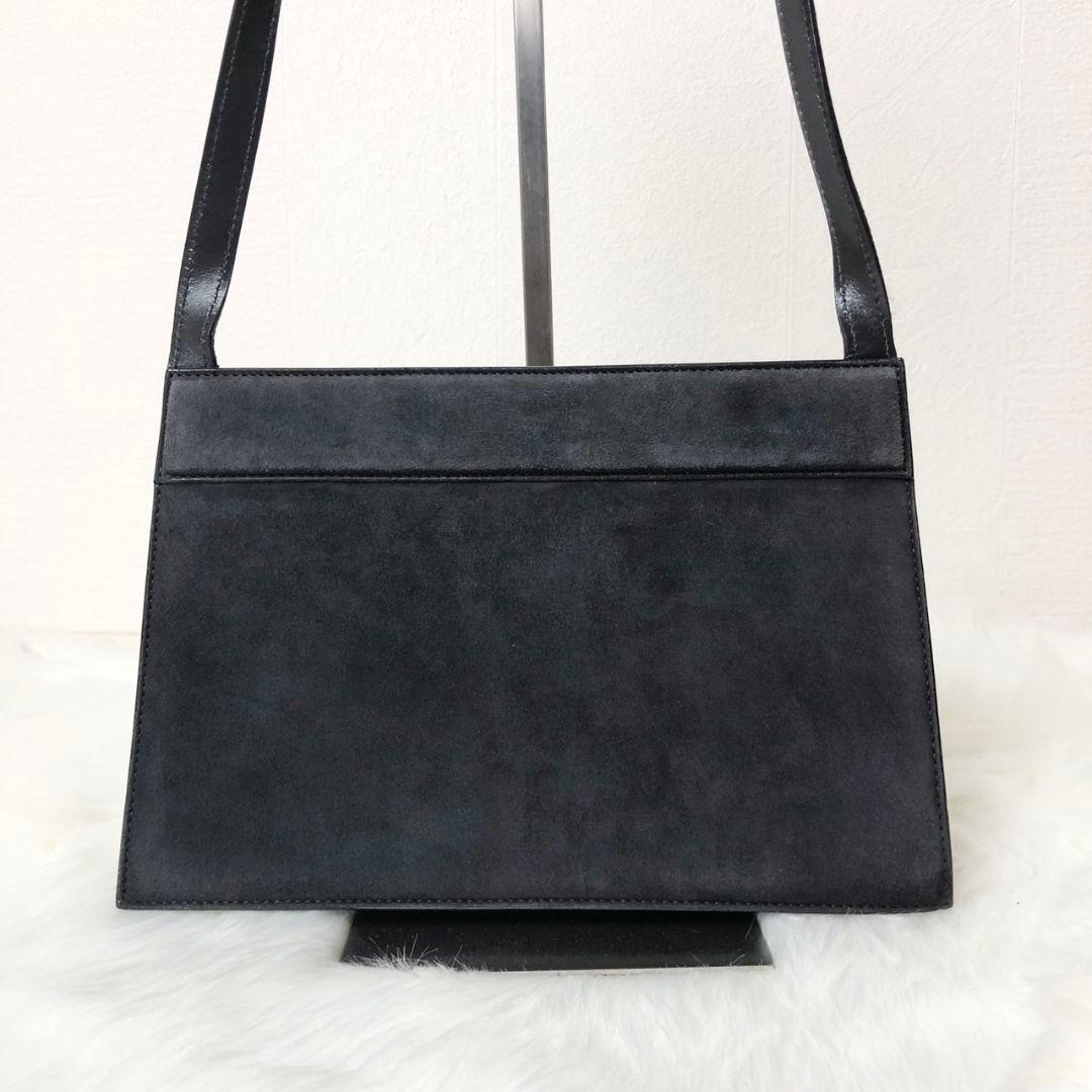 GUCCI グッチ ワンショルダーバッグ スエード ヴィンテージ グレージュ