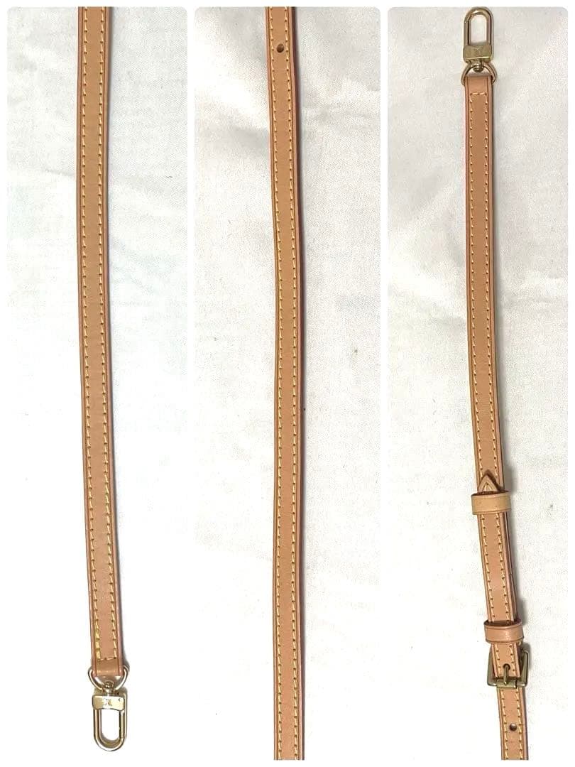 【未使用級】LOUIS VUITTON ショルダーストラップ ヌメ革 117㎝