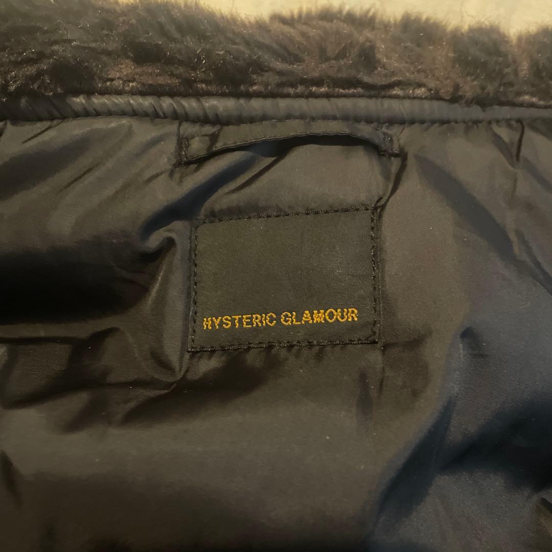 ラストお値下げ！　HYSTERIC GLAMOUR ブラックモッズコート