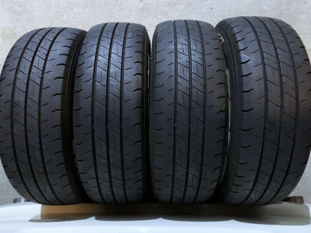 26-002 200系ハイエース AME ＆ ファルケン W11 ホイールタイヤ