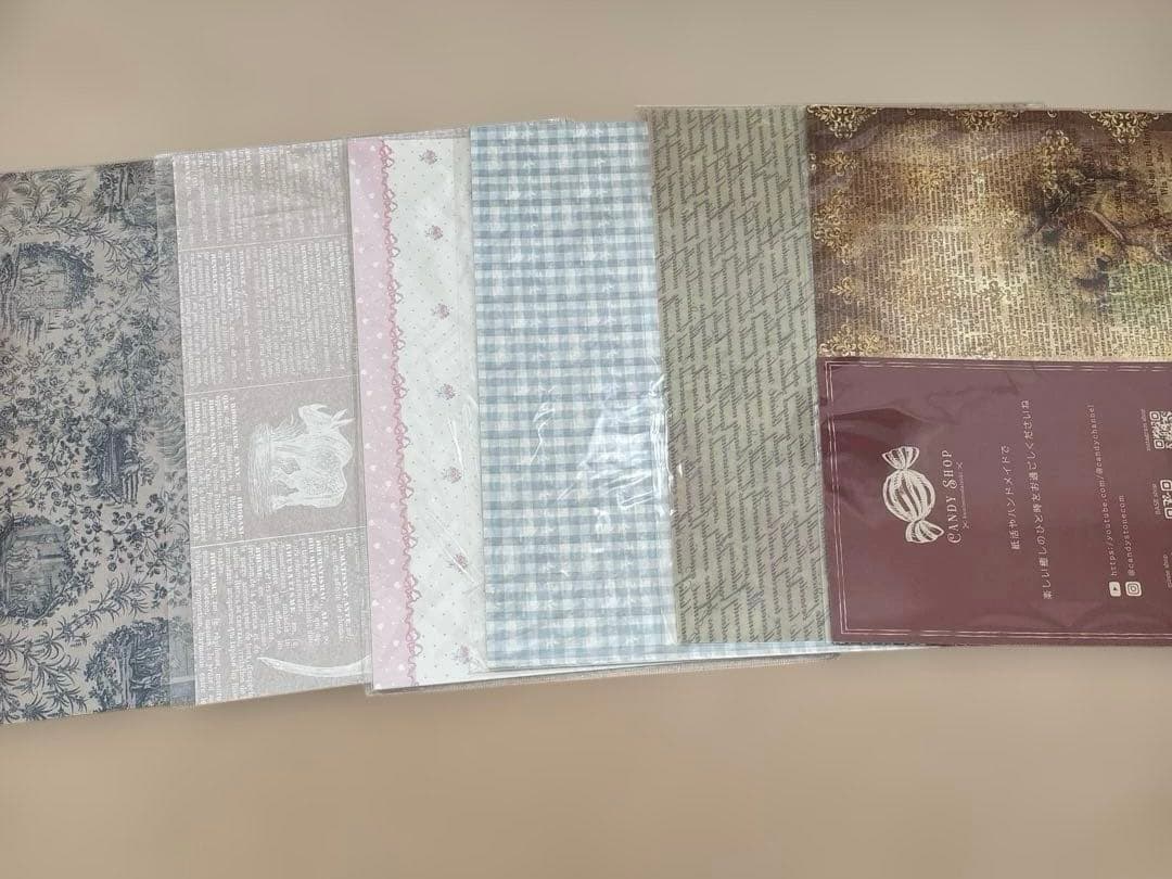 ☆ラスト☆【処分価格】デザインペーパー　大量　まとめ売り