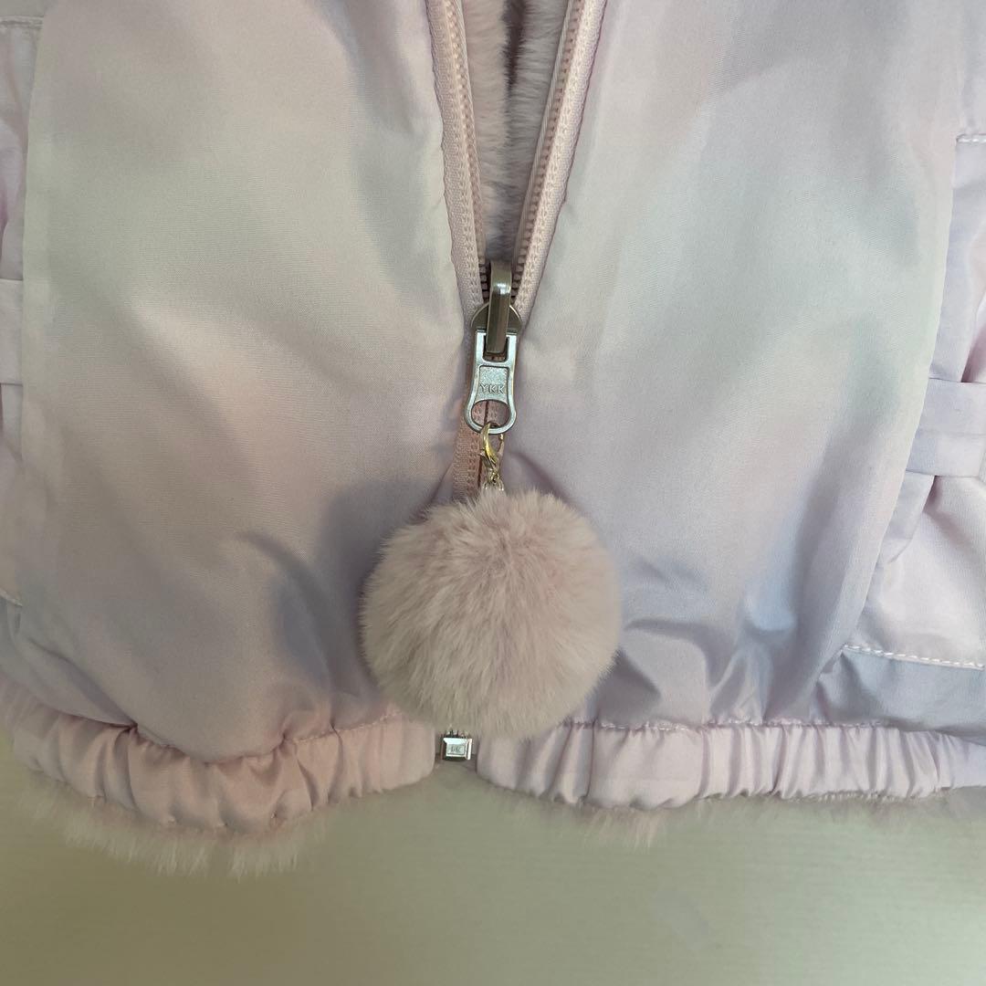 【2月までの出品】mezzopianoリバーシブル　フェイクファーブルゾン