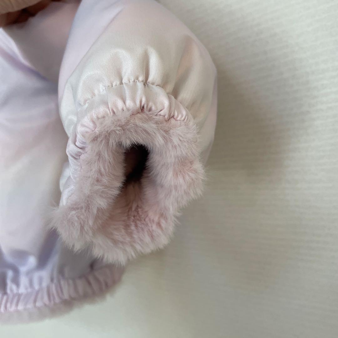 【2月までの出品】mezzopianoリバーシブル　フェイクファーブルゾン