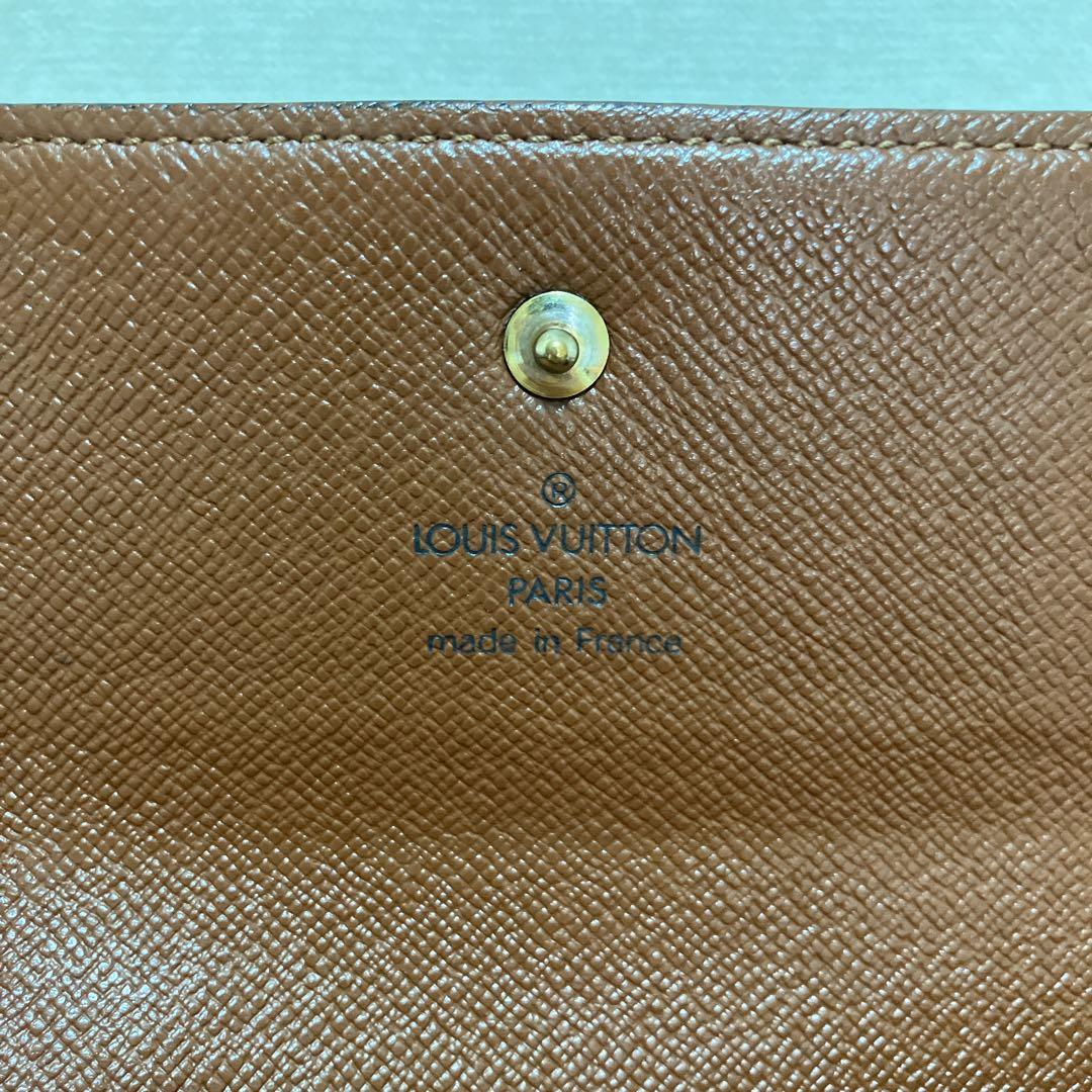 ✨美品・鑑定済✨ルイヴィトン トレゾールインターナショナルモノグラム 折り財布